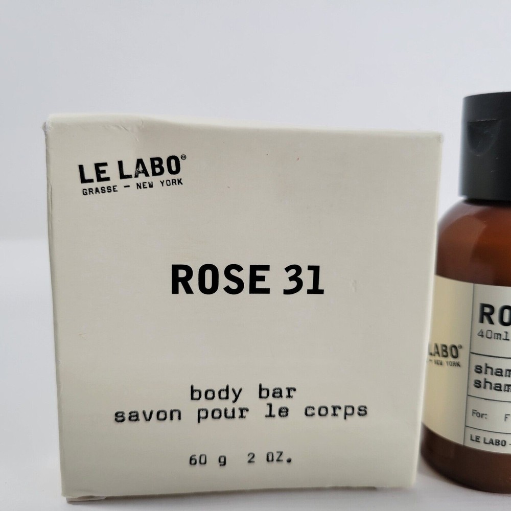 Le Labo Rose 31 Travel Size Shampoo Conditioner Lotion Soap Shower Gel 1.4 Oz - Picture 3 of 4